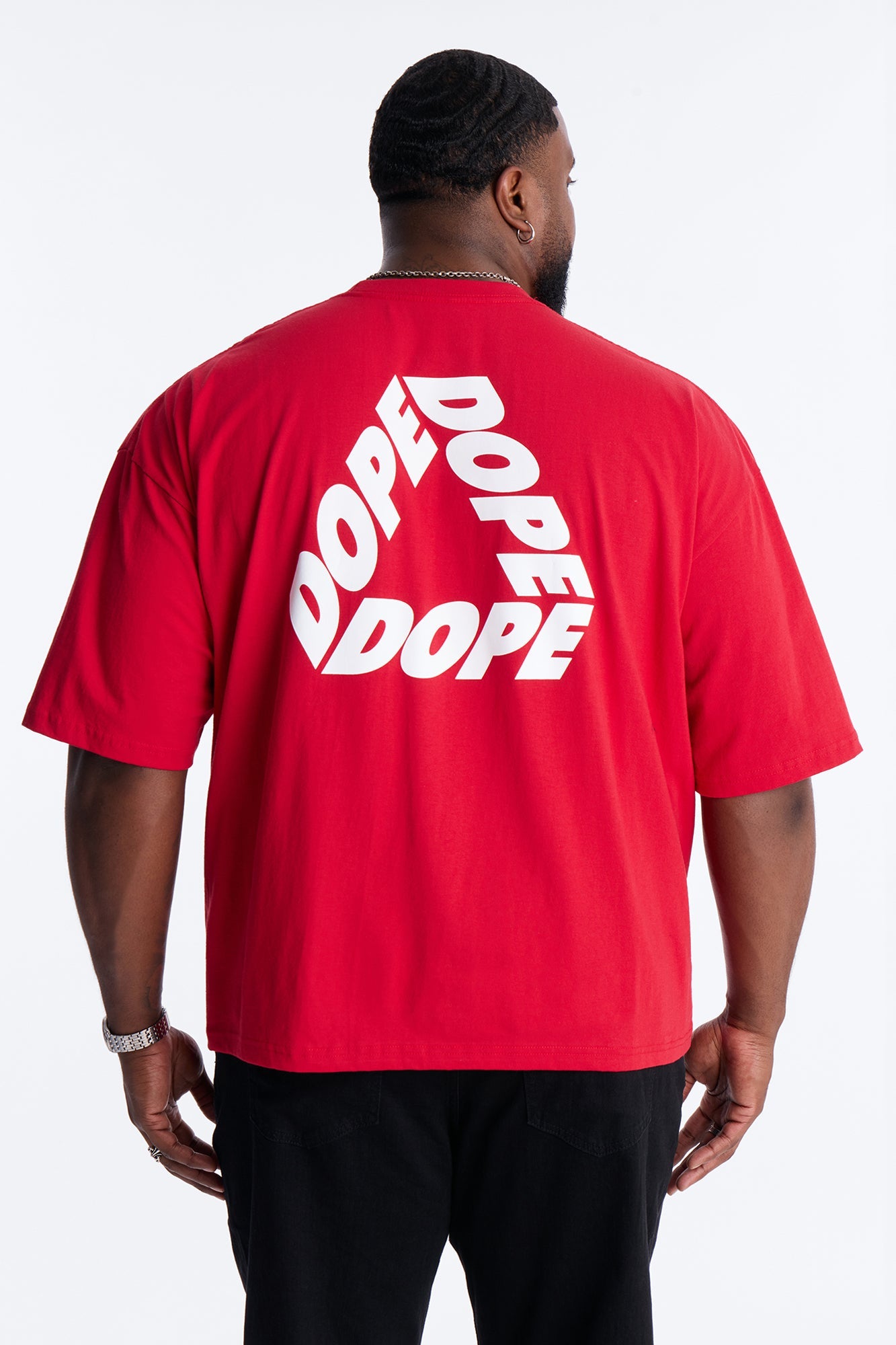 Dope Boxy Short Sleeve Tee - Red