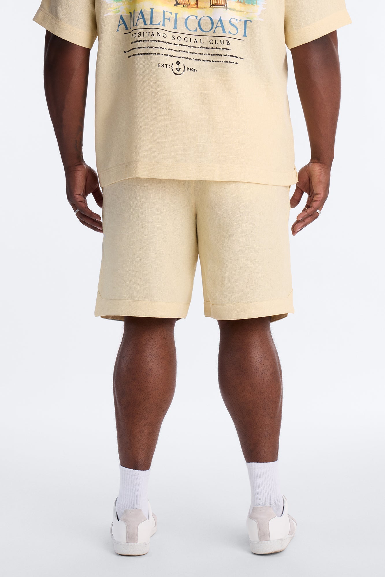 Relaxed La Dolce Vita Short - Butter Yellow