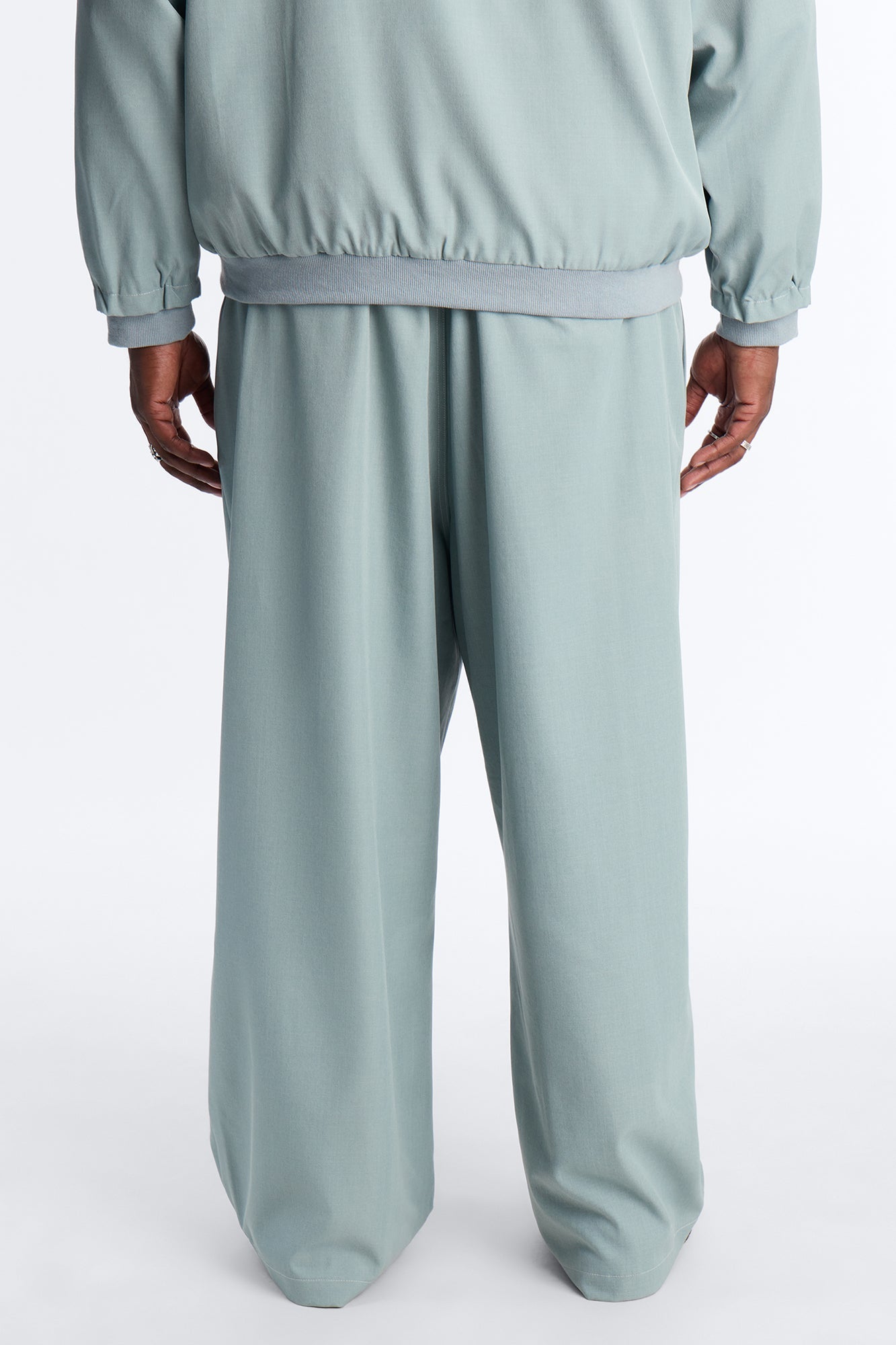 Baggy Pearson Wave Trouser - Blue