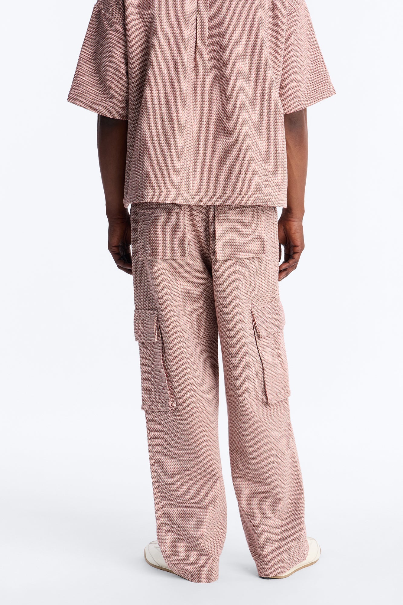 Baggy Garrison Cargo Pant - Red/combo