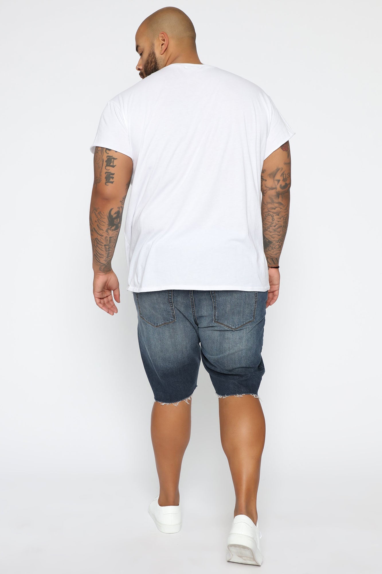 Earl Denim Shorts - Dark Wash