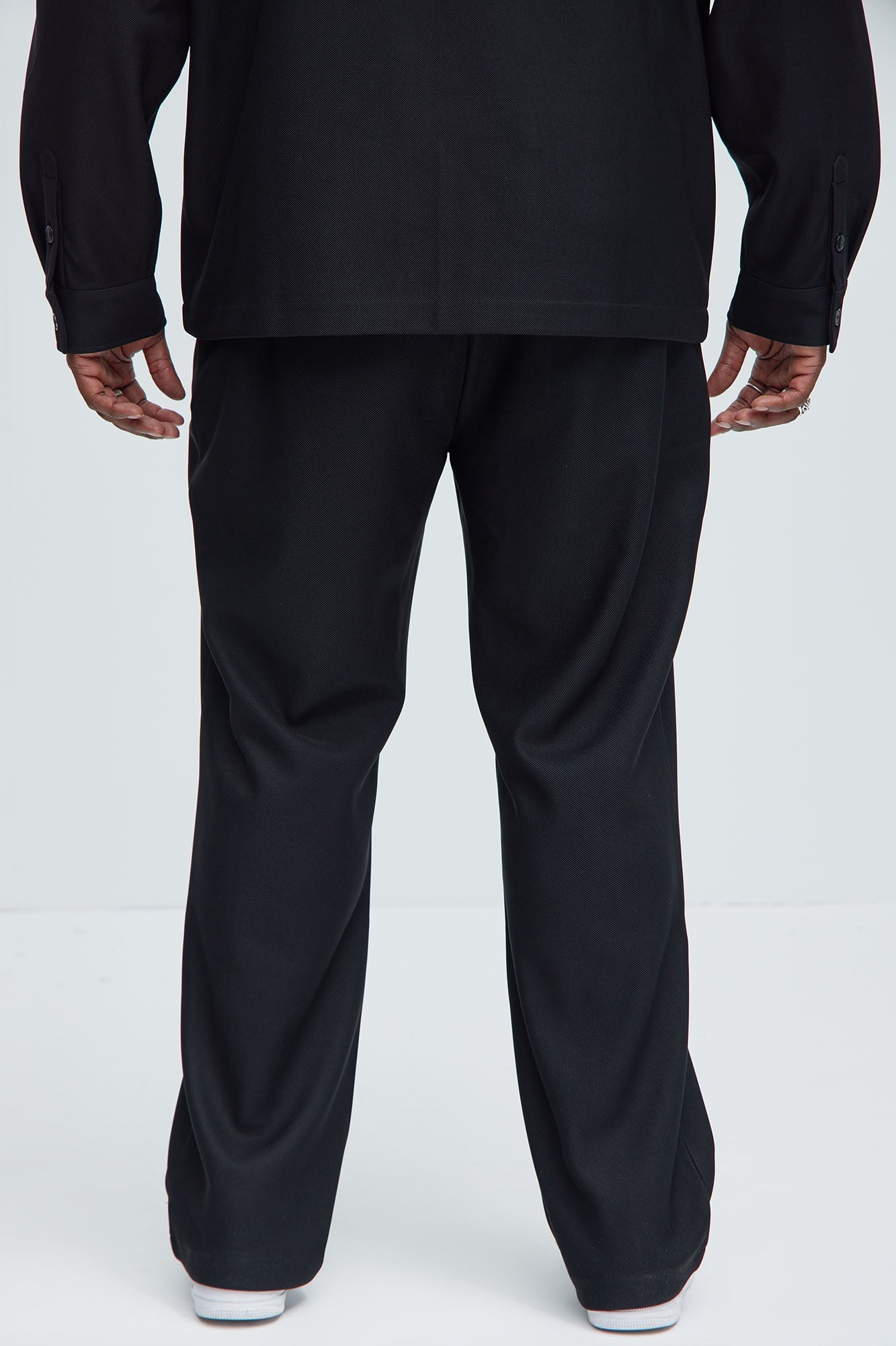 Turner Straight Trousers - Black
