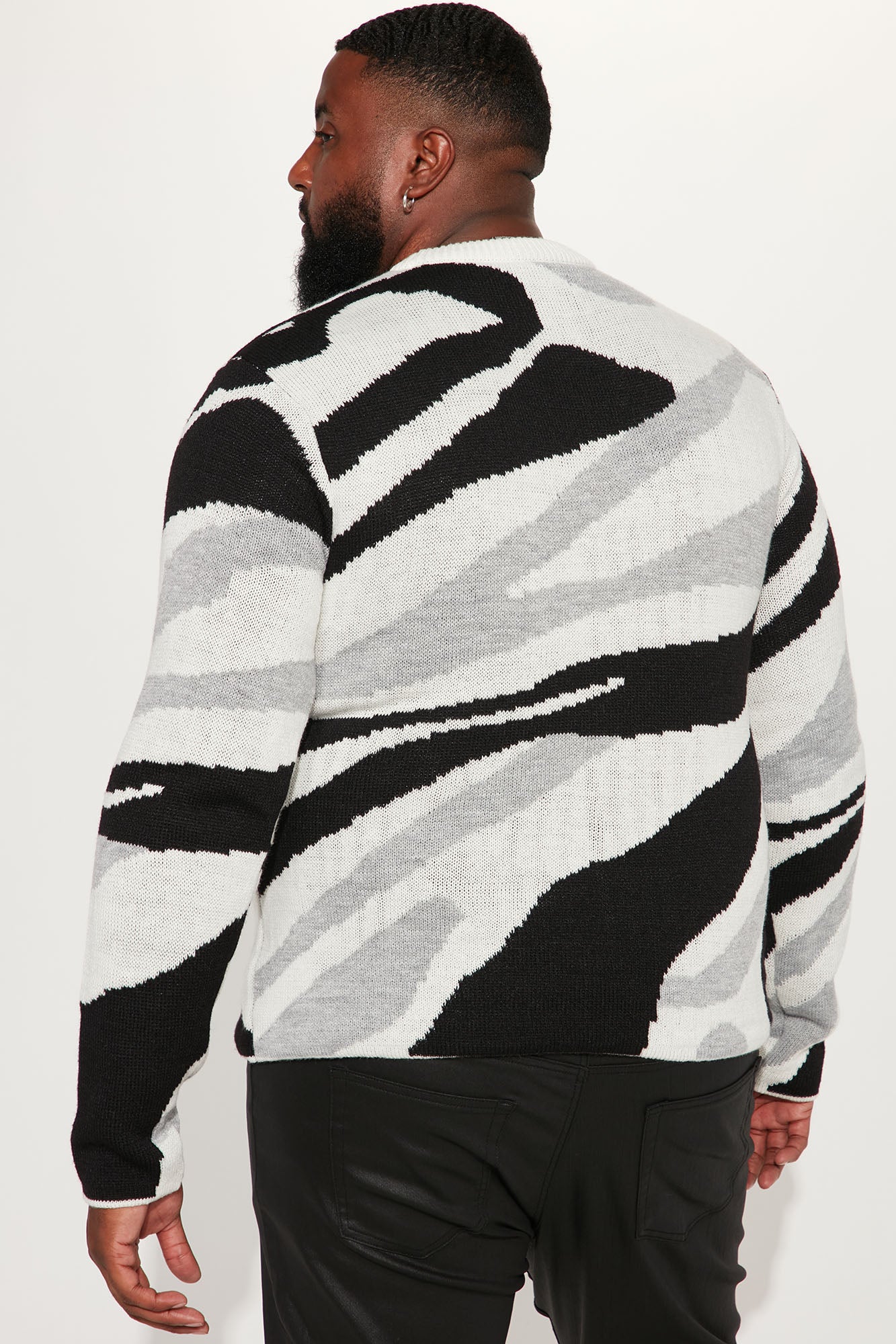 Set The Vibe Sweater - White