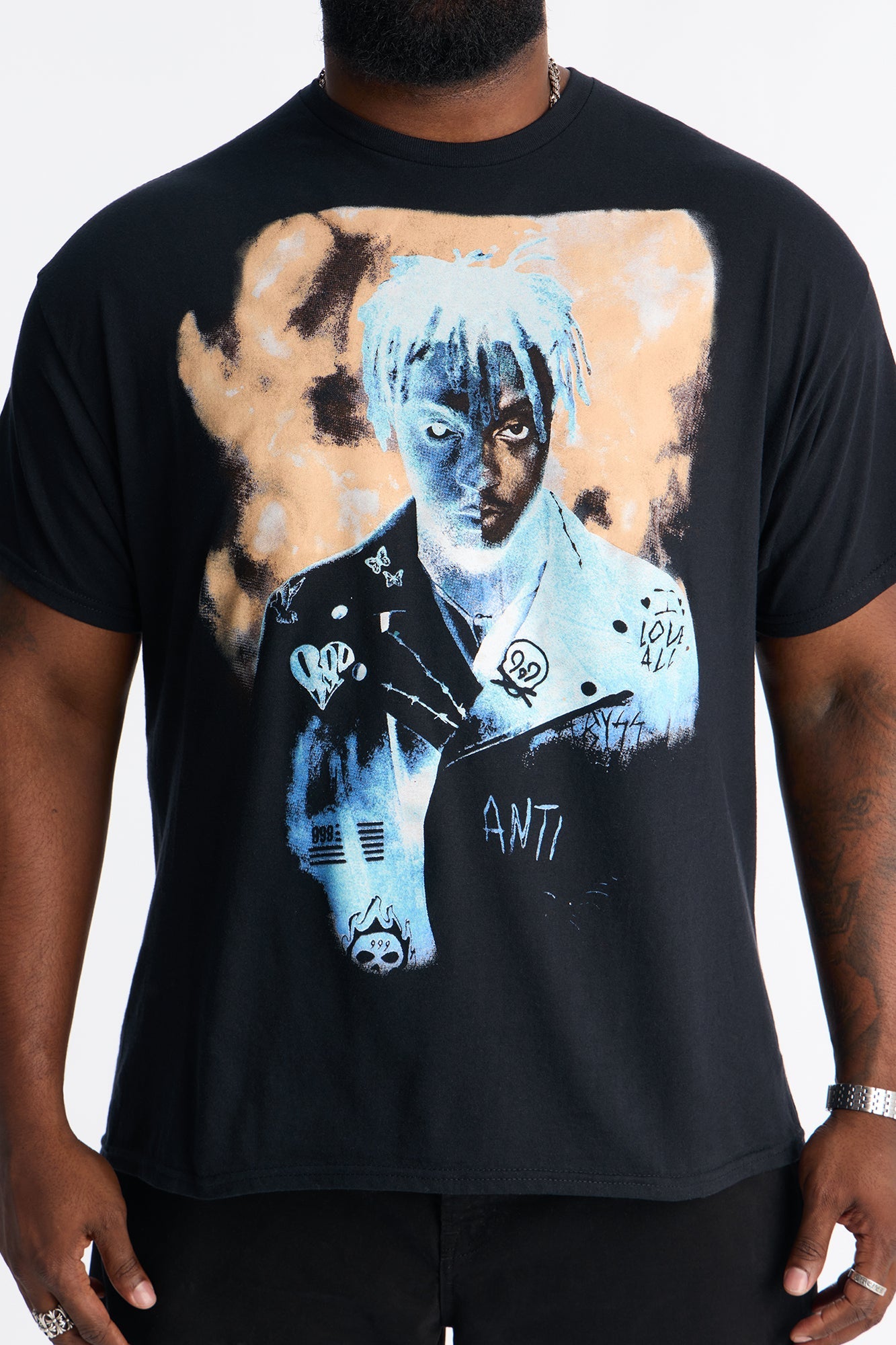 Juice WRLD Wishing Well Short Sleeve Tee - Black