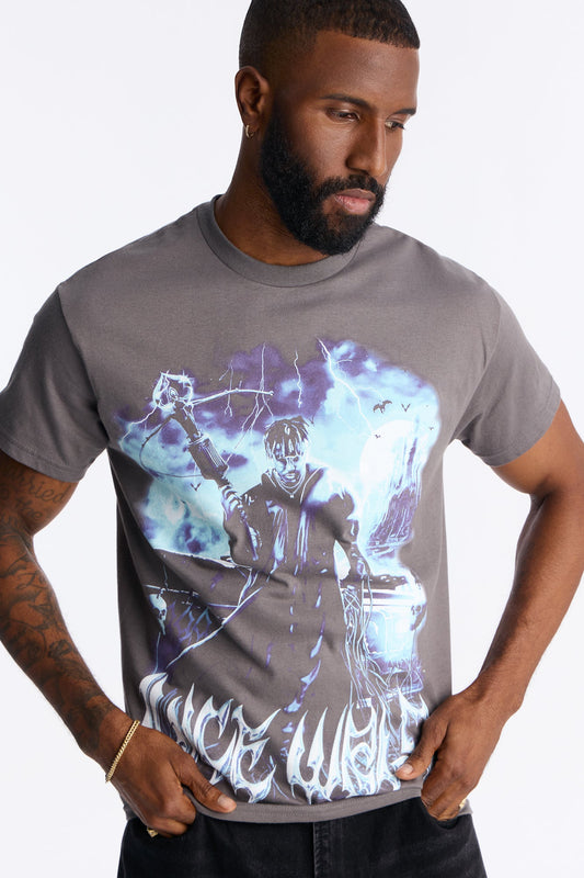Juice WRLD 999 Club Short Sleeve Tee - Charcoal