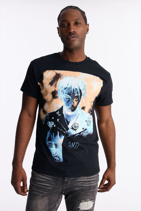 Juice WRLD Wishing Well Short Sleeve Tee - Black
