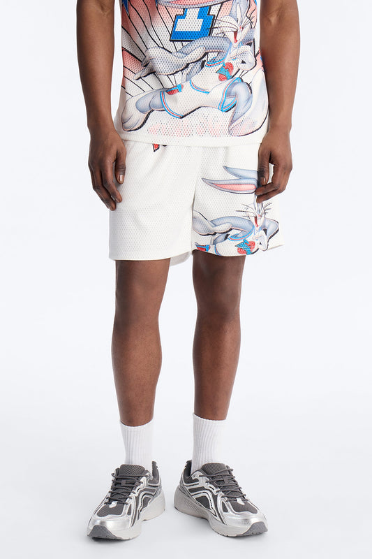 Space Jam All Stars Tune Squad Jersey Short - White