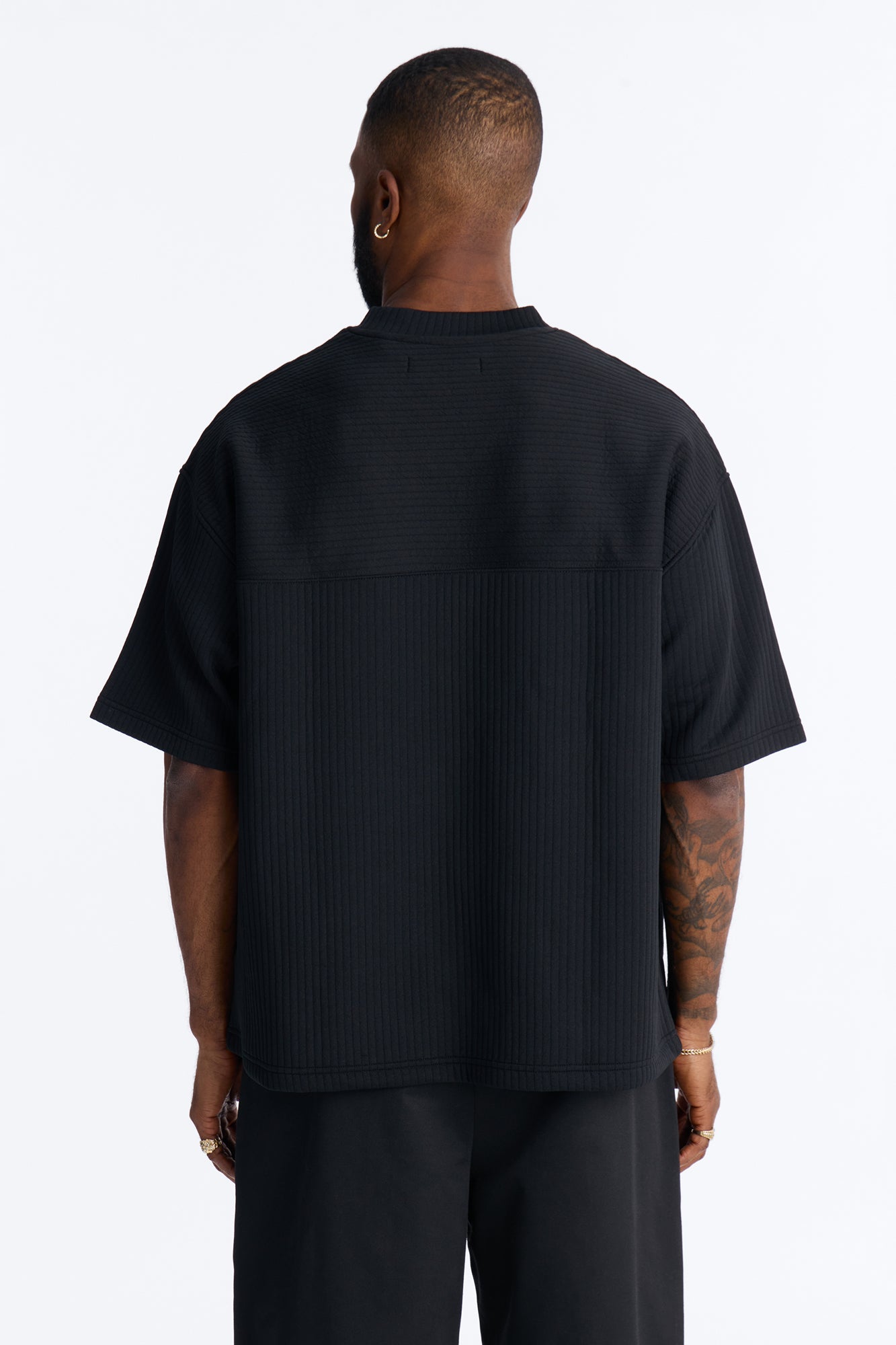 Double 0 Short Sleeve Jersey - Black