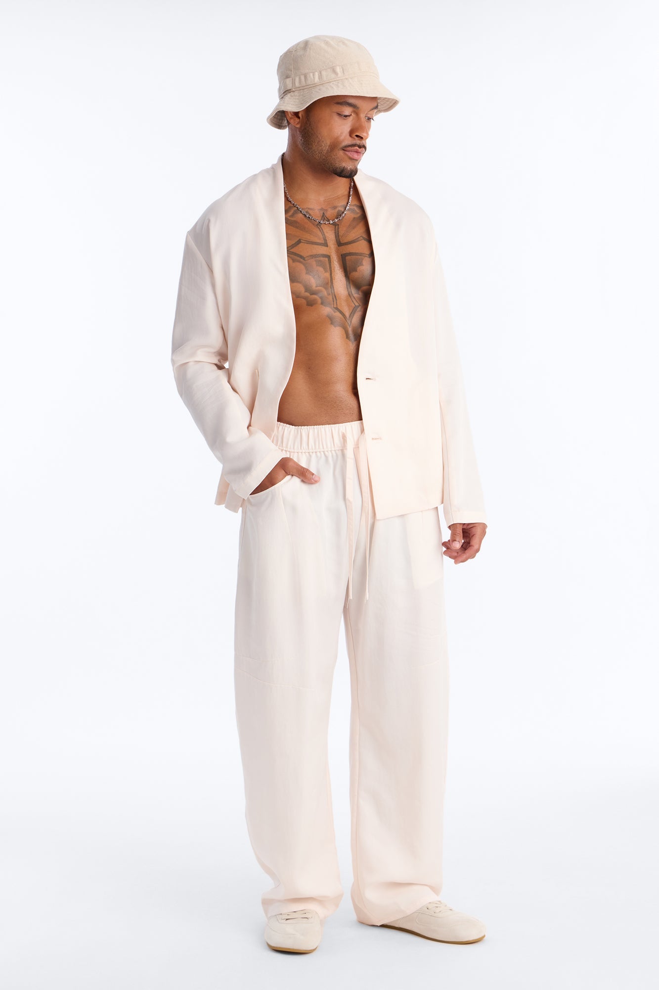 Baggy St. Tropez Pant - Cream