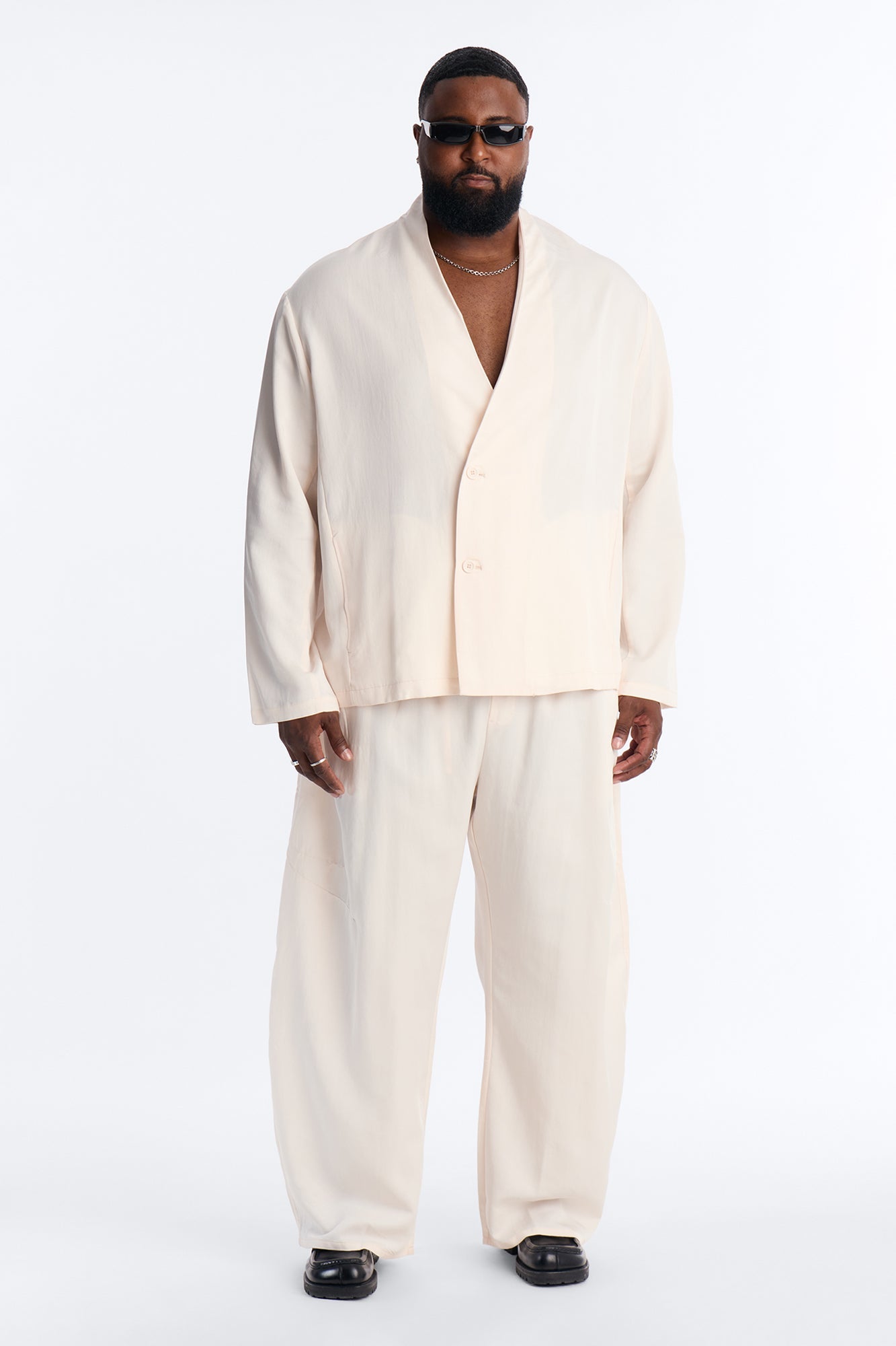 Baggy St. Tropez Pant - Cream