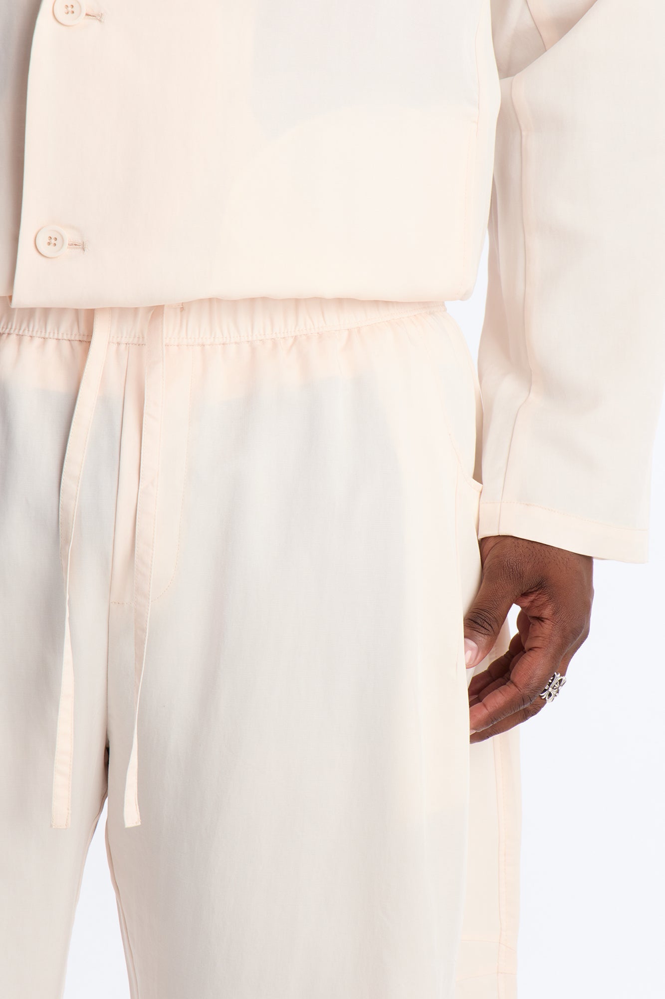 Baggy St. Tropez Pant - Cream