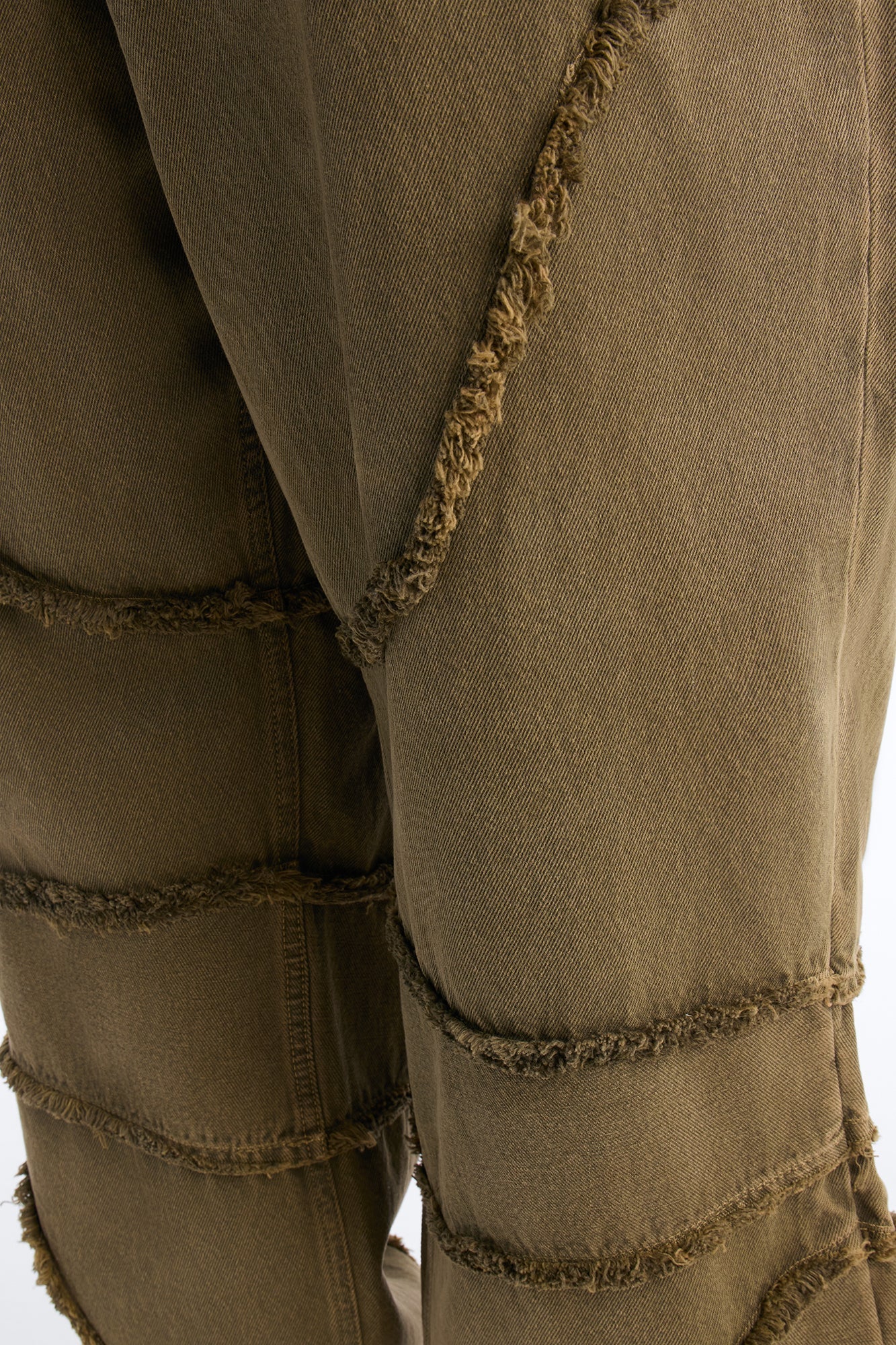 Barrel Urban Fray Jeans - Olive