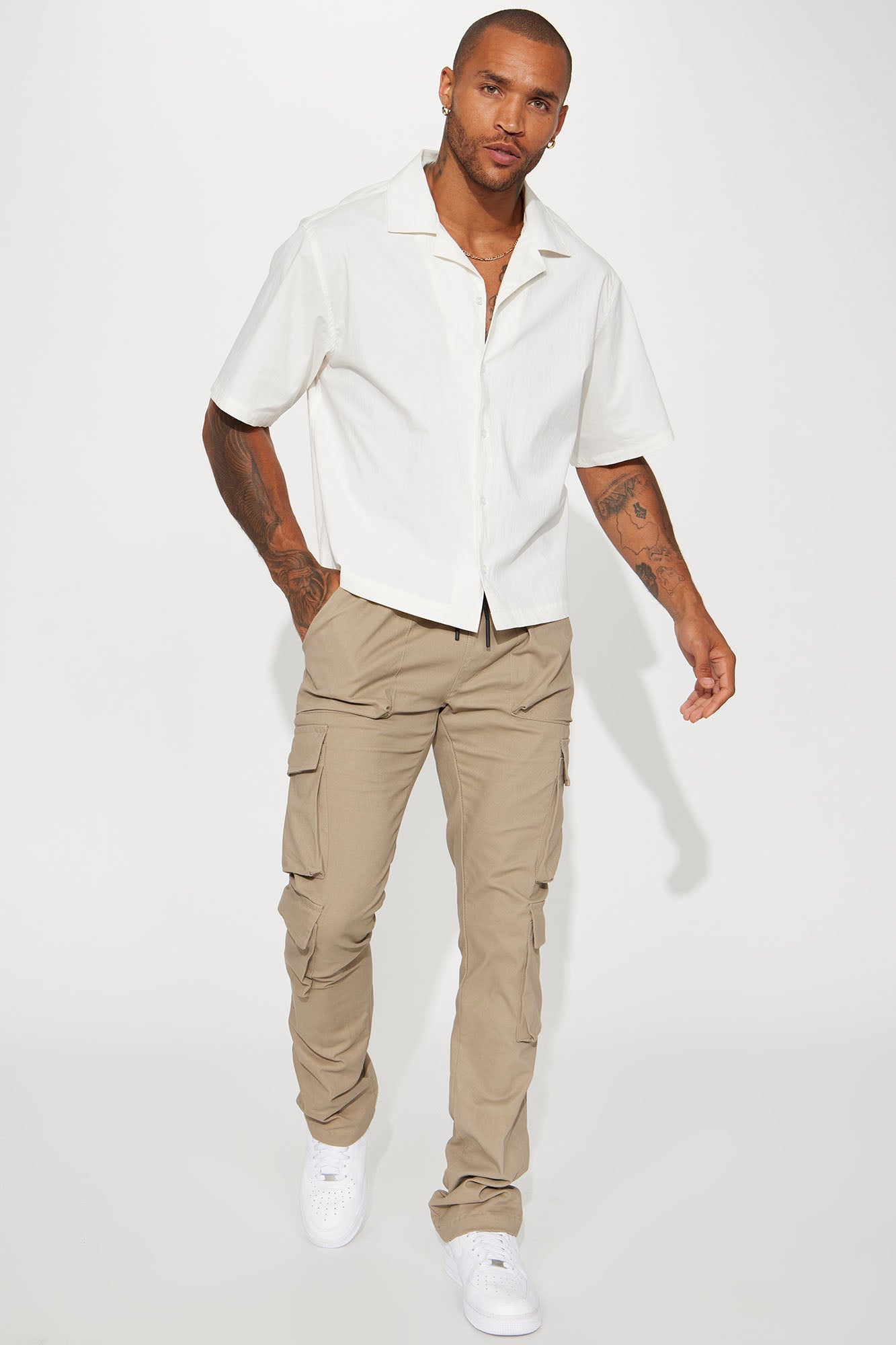 Do It To You Relaxed Cargo Pants - Taupe