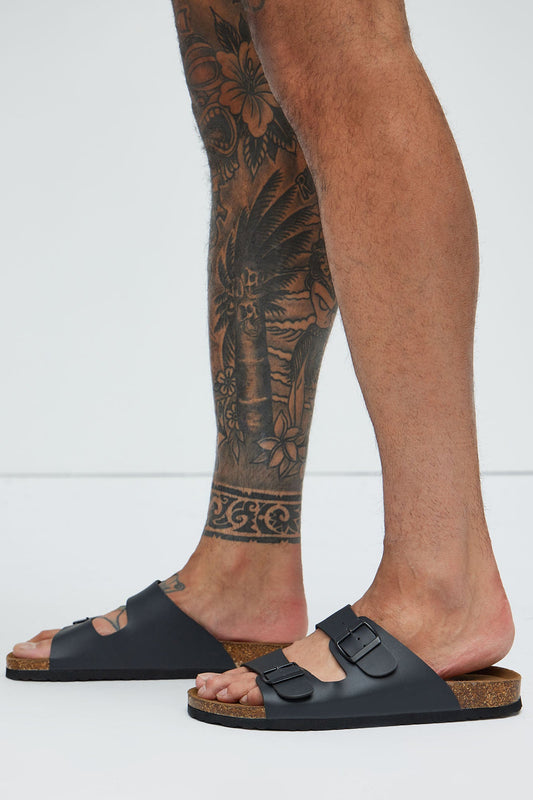 São Paulo Slides - Black/combo
