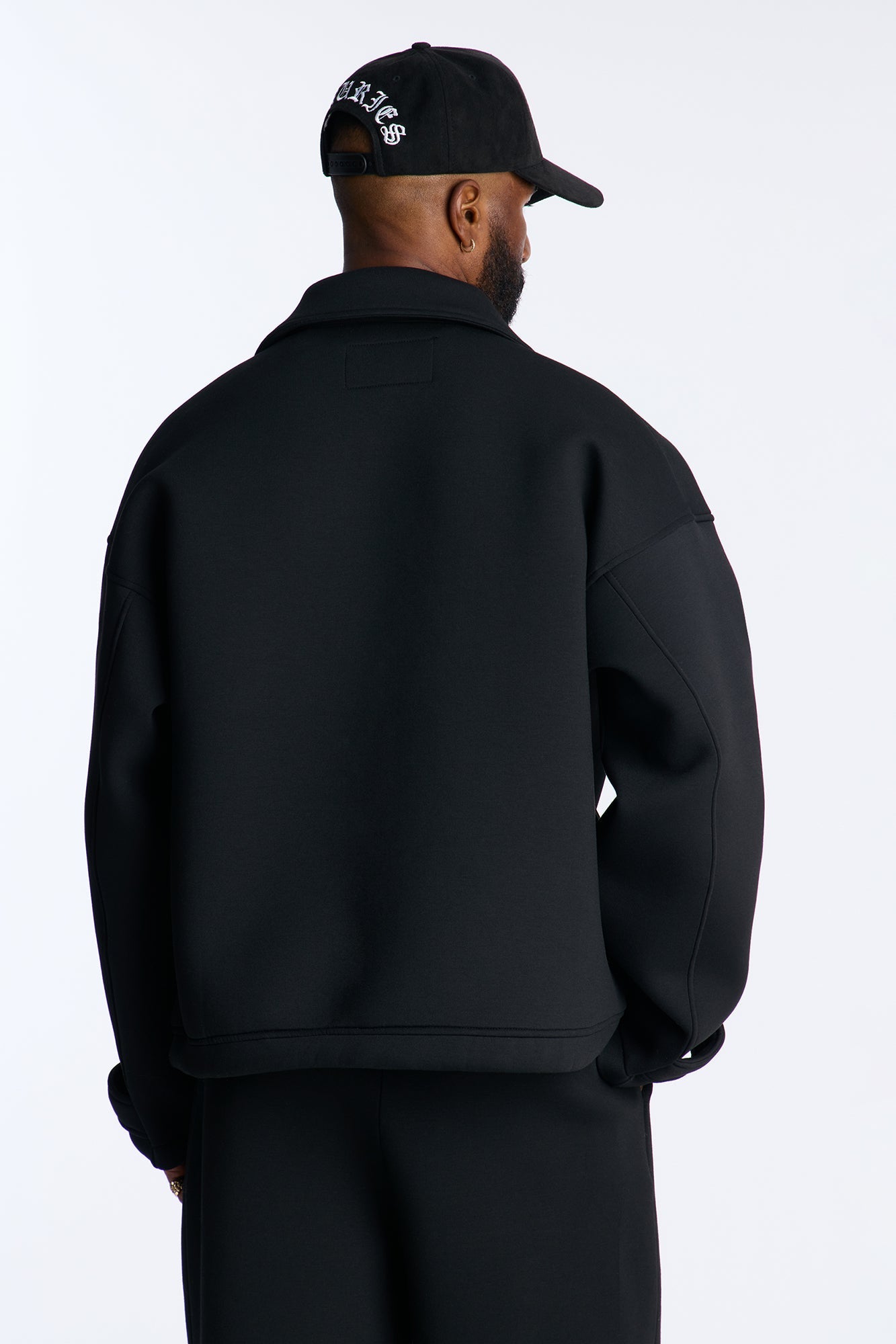 The Boxy Arclight Interlock Jacket - Black