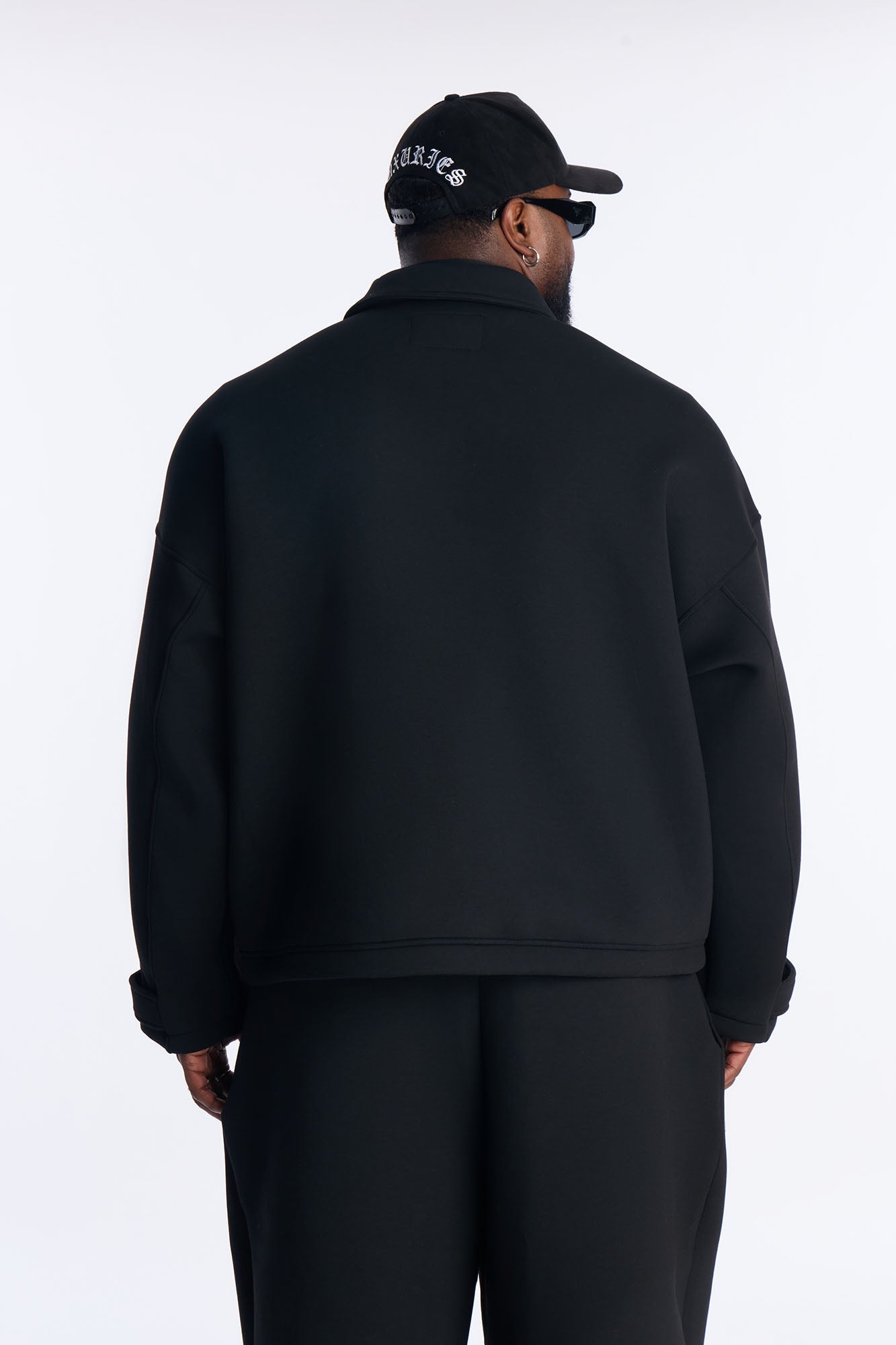 The Boxy Arclight Interlock Jacket - Black
