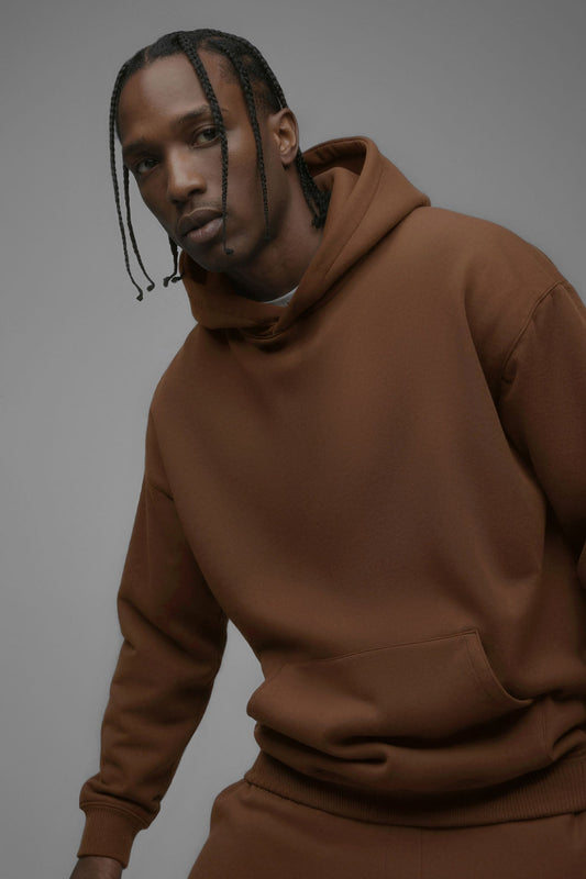 410 Oversized Hoodie - Chestnut
