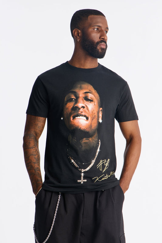 YoungBoy NBA Icey Short Sleeve Tee - Black